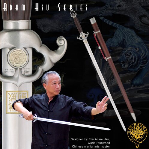 Hanwei Adam Hsu Jian -Wood Handle 30(SH2313B) Tai Chi swords, chinese ...