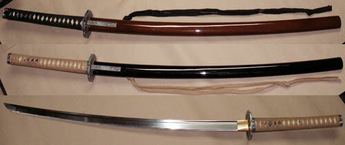 Handmade Katana with Mini Tanto