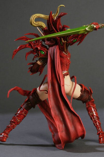 World Of Warcraft, Blood Elf Rogue: Valeera Sanguinar Collector Figure