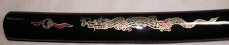 Samurai Katana and Wakizashi Set  Dragon
