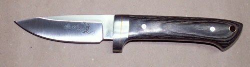 Elk Ridge Hunting Knife Pakka Wood
