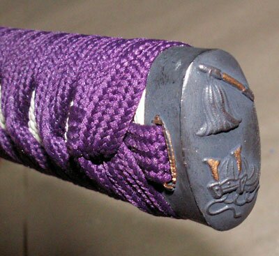 Master Cutlery Handmade Katana Sword Purple