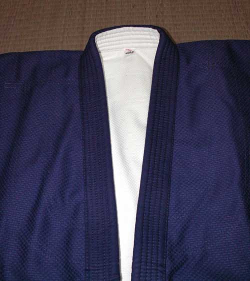 Judogi blue-white double reversible 16oz