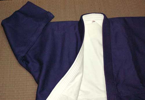 Judogi blue-white double reversible 16oz