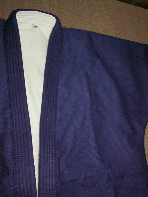 Judogi blue-white double reversible 16oz