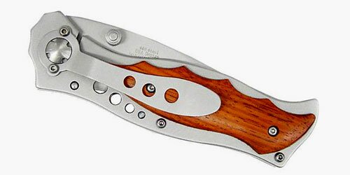 Knife M-Tech Folder Wood
