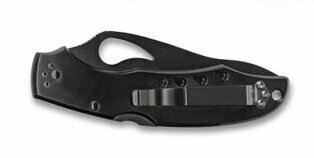 Spyderco/Byrd Cara Cara 2 Black Half Serrated Folding Knife