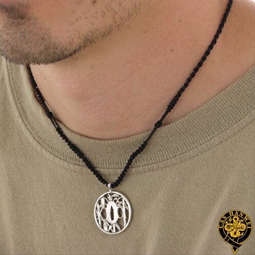 Hanwei Bamboo Tsuba Pendant