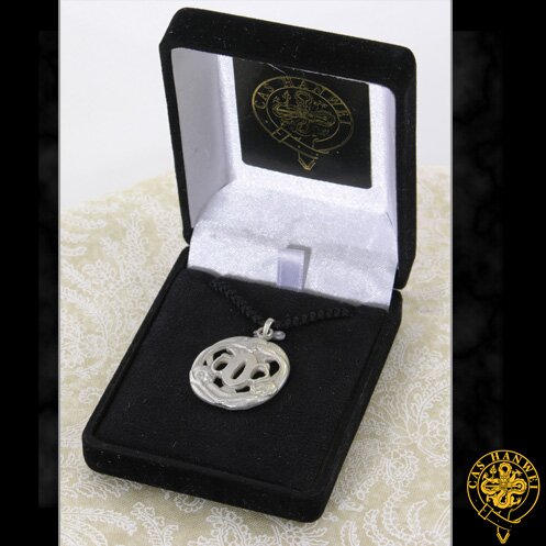 Hanwei Three-Monkey Tsuba Pendant