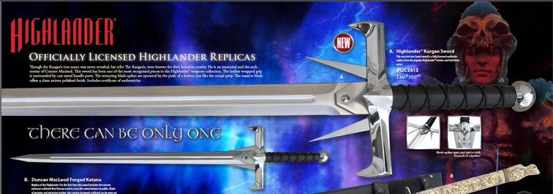 Highlander Kurgan Sword 
