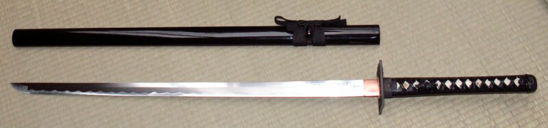 Ten Ryu Hand Forged Ninja Sword Dragon