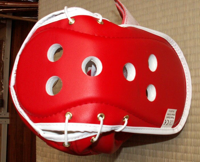 PU Head Guars Red with mask