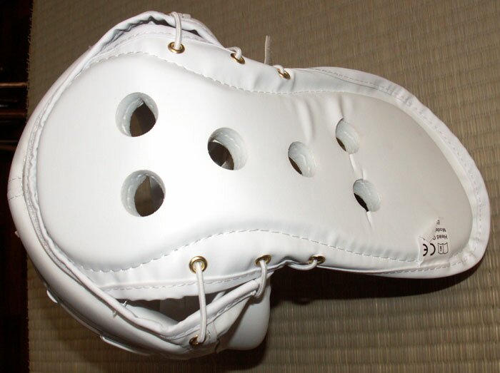 PU Head Guars White with mask