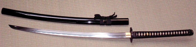 Ten Ryu Handmade Black Katana