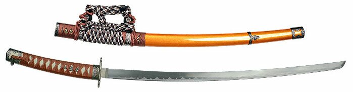 Samurai Tachi Gold - display sword