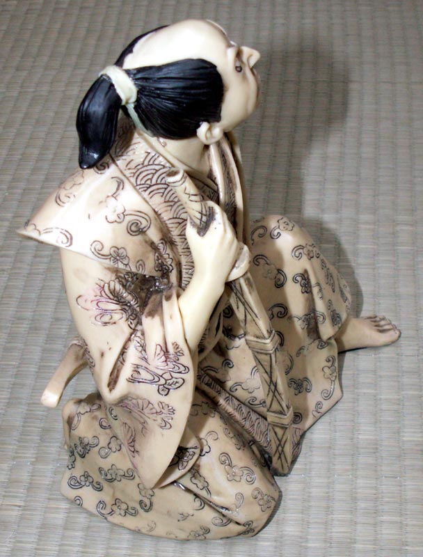 Samurai - Ivory imitation