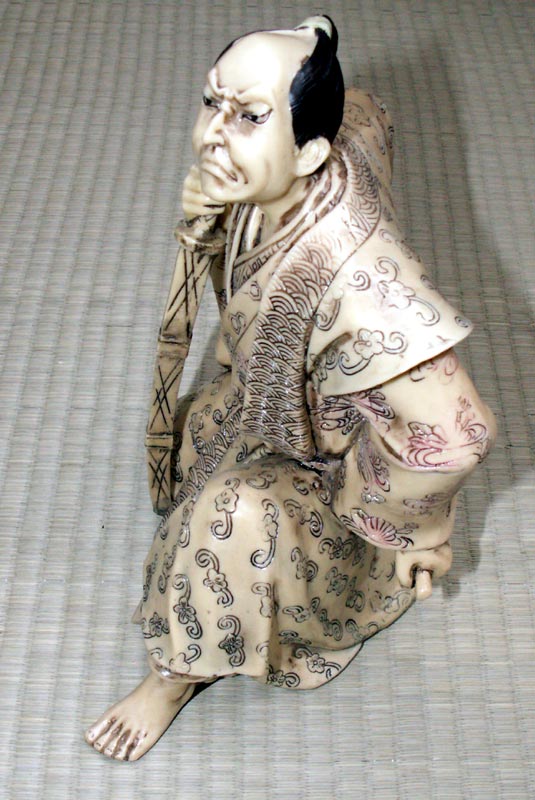 Samurai - Ivory imitation