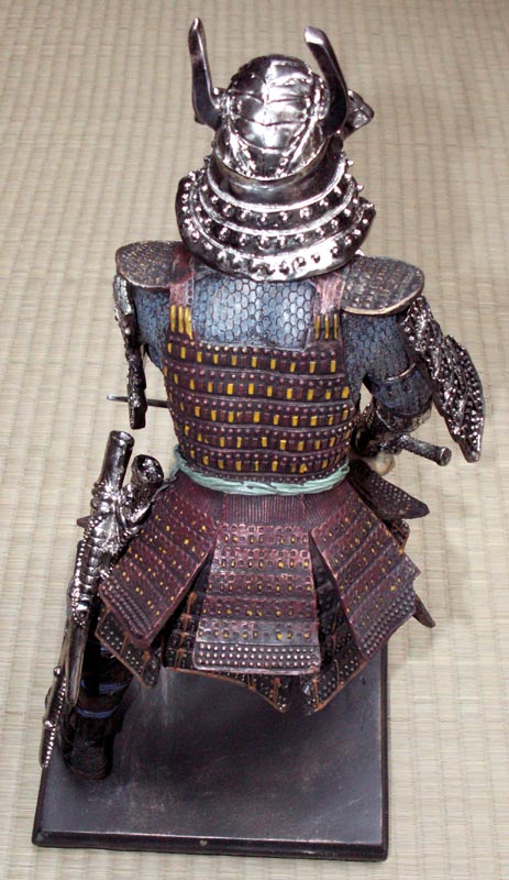 Samurai with two swords