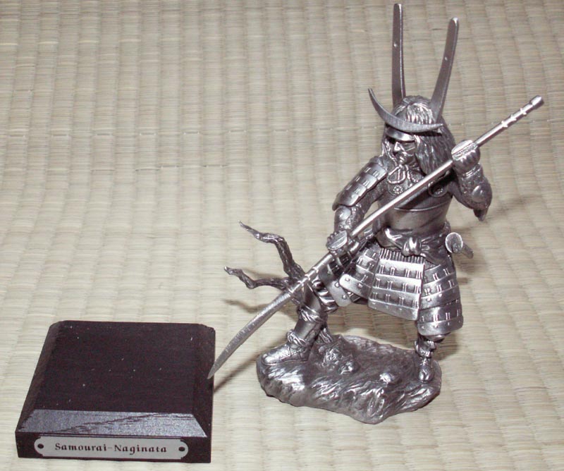 Samurai with Naginata - Les Etains Du Graal
