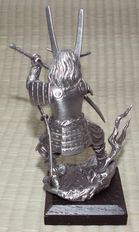 Samurai with Naginata - Les Etains Du Graal