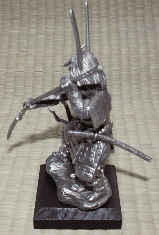 Samurai with Naginata - Les Etains Du Graal