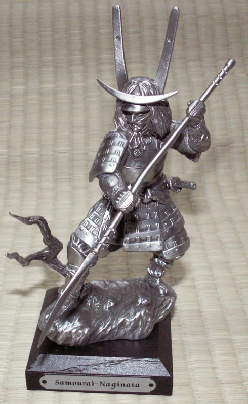 Samurai with Naginata - Les Etains Du Graal