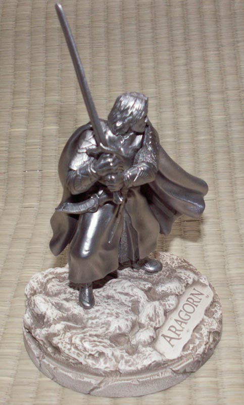 LOTR Aragorn Figure - Les Etains Du Graal