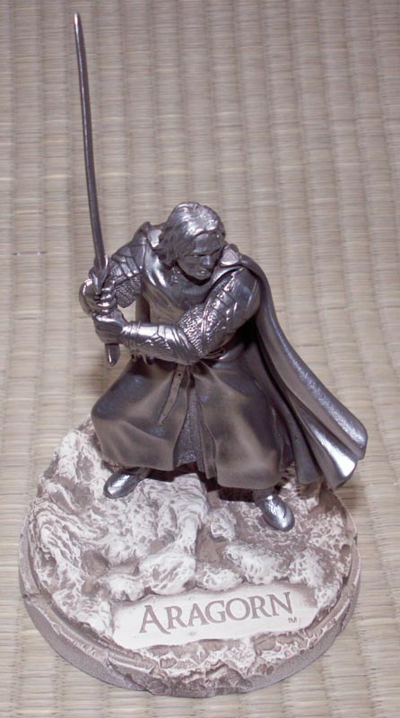 LOTR Aragorn Figure - Les Etains Du Graal