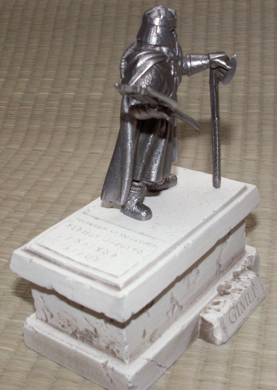 LOTR Gimli Figure - Les Etains Du Graal