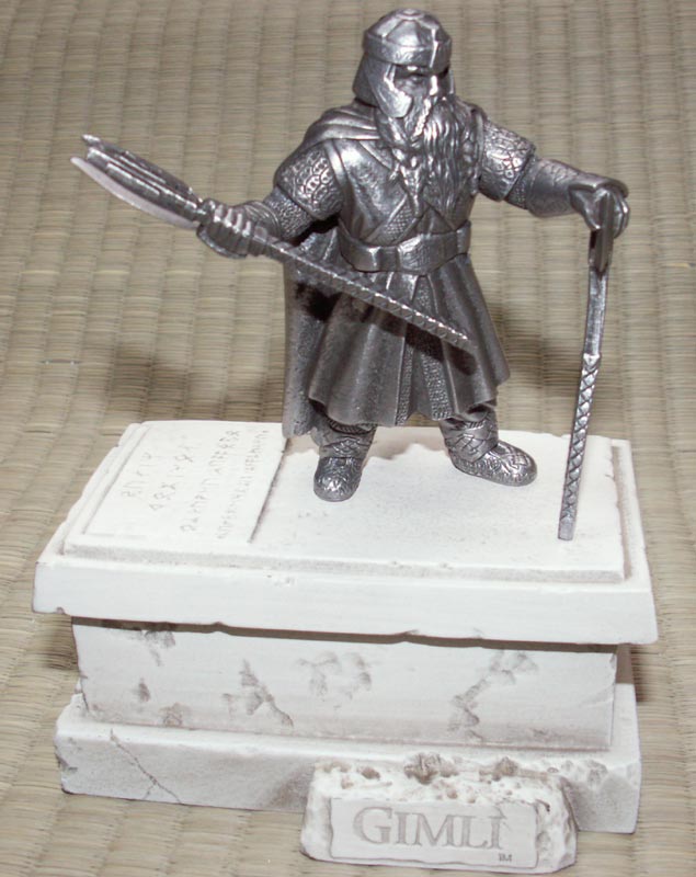 LOTR Gimli Figure - Les Etains Du Graal