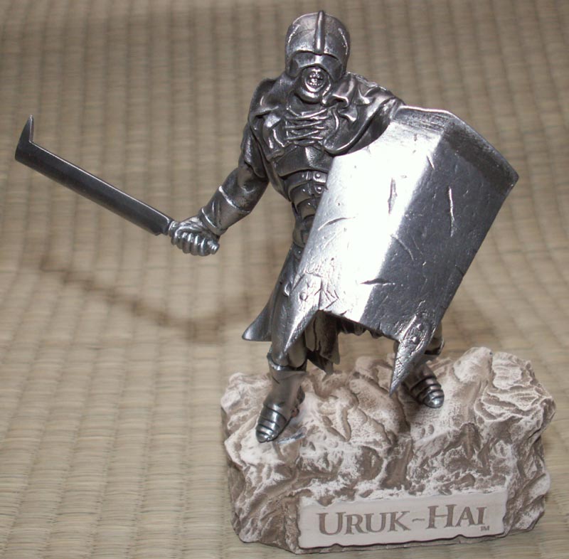LOTR Uruk Hai Figure - Les Etains Du Graal