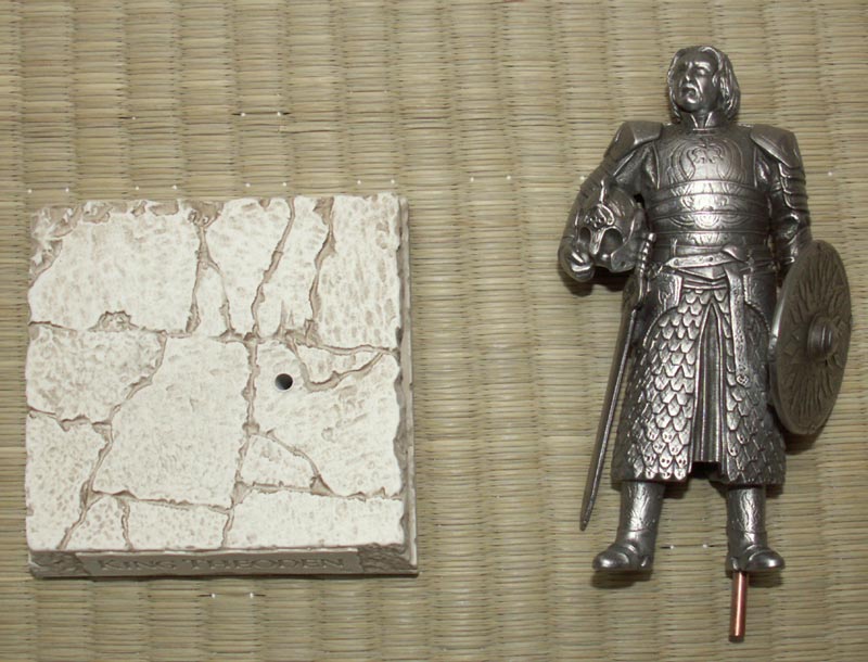 LOTR King Theoden Figure - Les Etains Du Graal