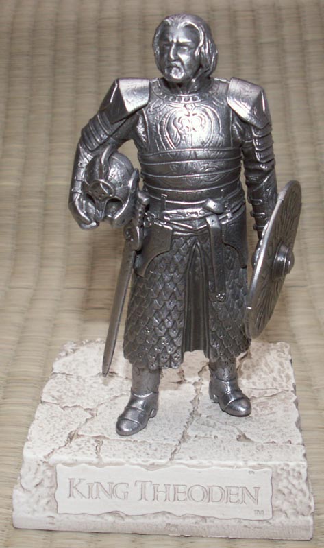 LOTR King Theoden Figure - Les Etains Du Graal