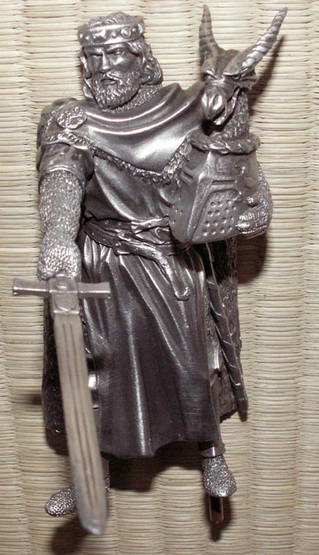 Figure King Arthur - Knights of the Round Table - Les Etains Du Graal