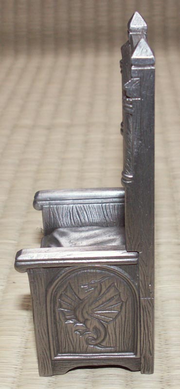 Figure King Arthur Throne - Knights of the Round Table - Les Etains Du Graal