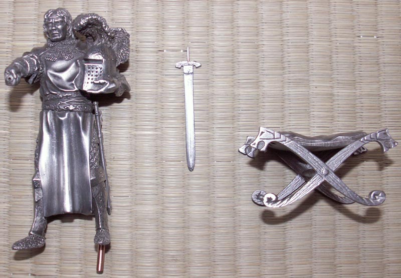 Figure Tristan - Knights of the Round Table - Les Etains Du Graal