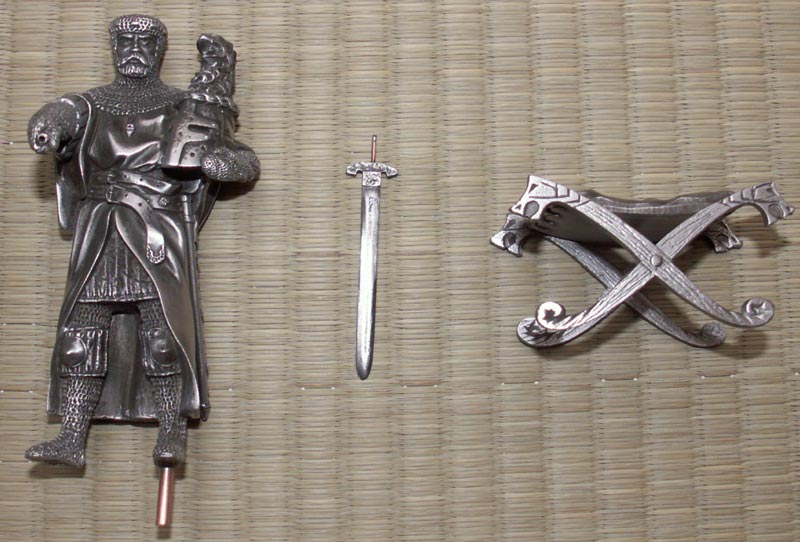 Figure Gawain - Knights of the Round Table - Les Etains Du Graal