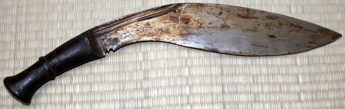 Museum Replicas Traditional BhojPure Kukri Old Scabbard