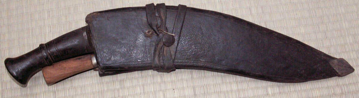 Museum Replicas Traditional BhojPure Kukri Old Scabbard