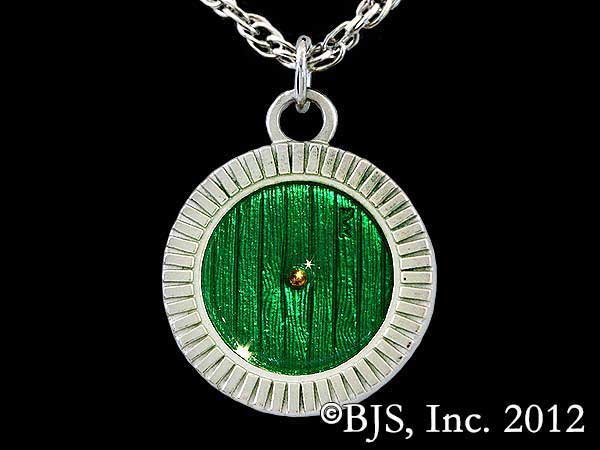 Hobbit Bronze Bag End Door Necklace