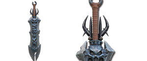 United Cutlery Darksiders Chaos Eater Sword And Display