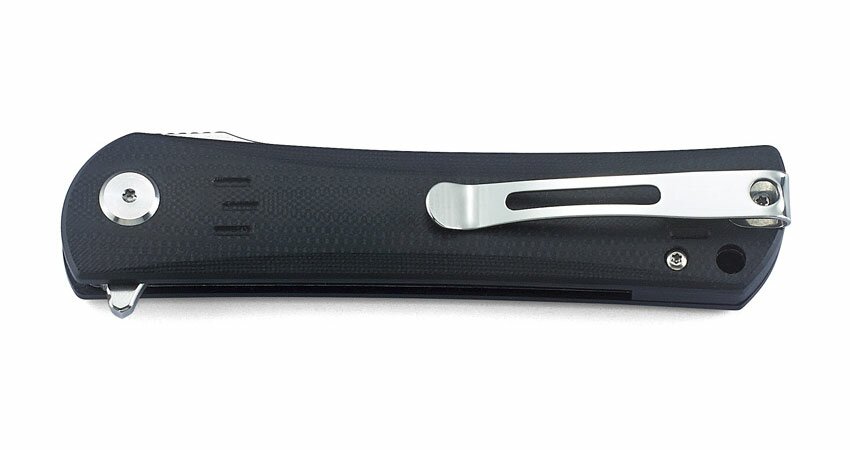 Bestech Knives Kendo Tanto Liner Lock Knife Black G-10