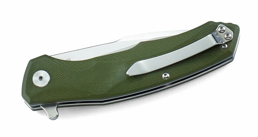 Bestech Knives Warwolf Liner Lock Knife Green G-10