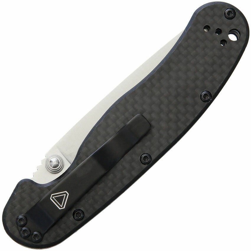 Ontario RAT 2 Linerlock D2 Carbon Fiber