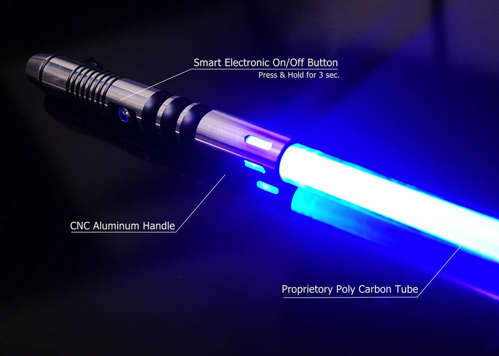 Blue Lightsaber No Sound Version 2101BL shop SWORDS24.EU