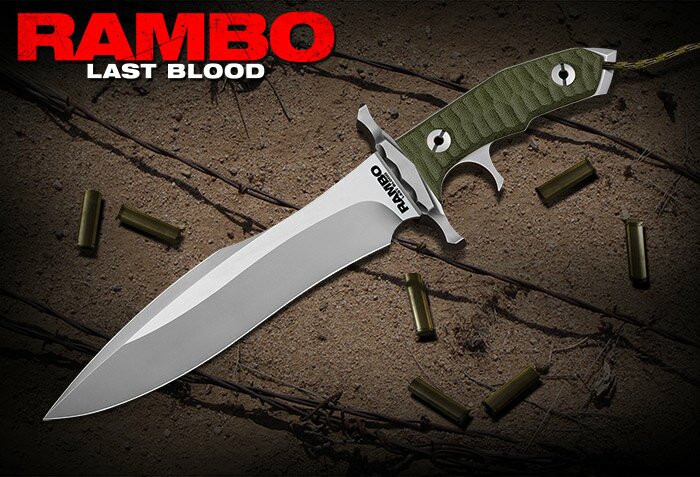 Rambo V Last Blood Heartstopper Knife Hollywood Collectibles Group