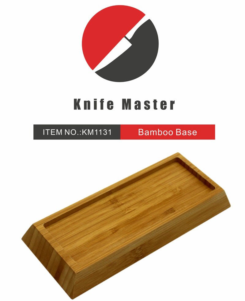 Bamboo Whetstone Base Knife Master