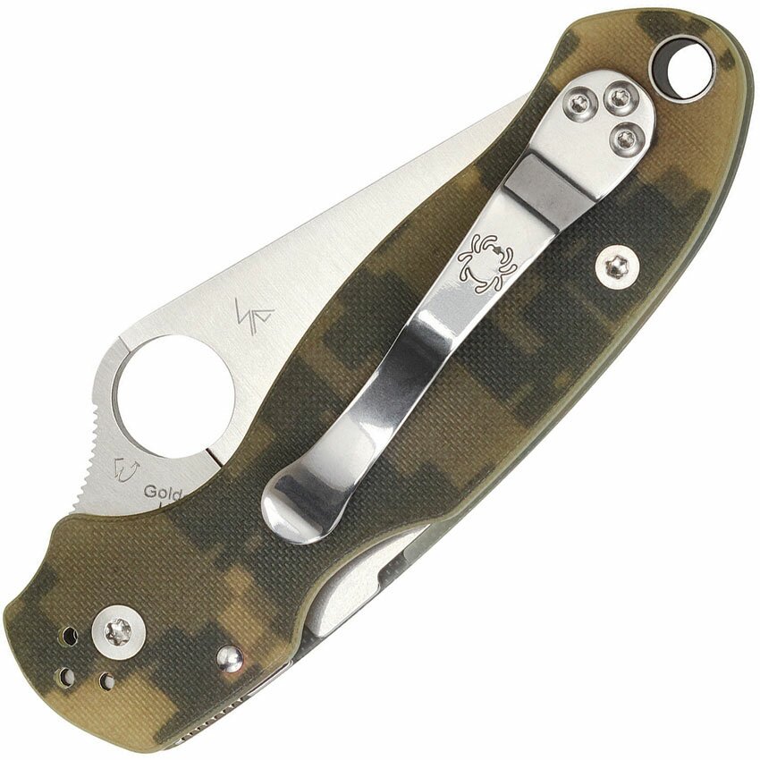 Spyderco Para 3 Camo folding knife