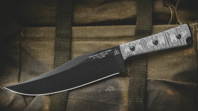 TOPS Prather War Bowie knife