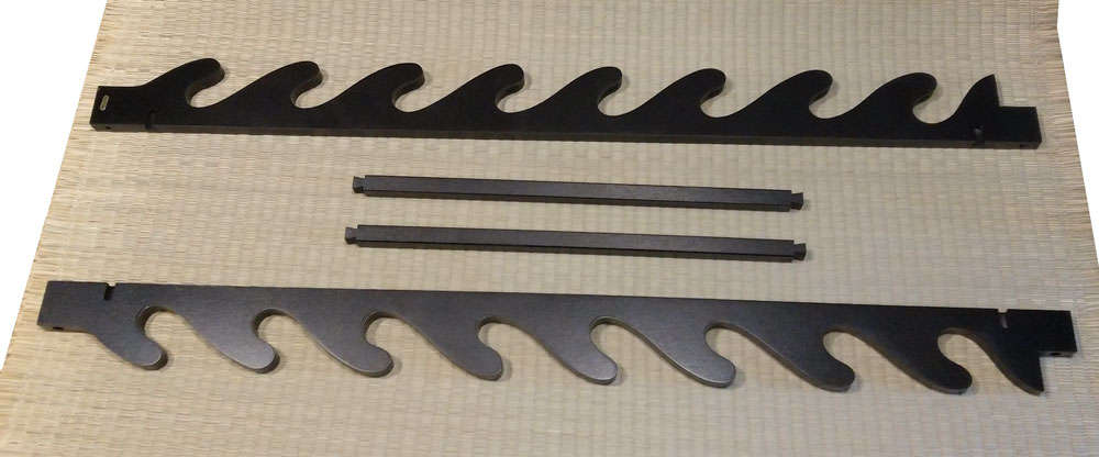 Eight Tier Wall Sword Display